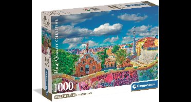 Clementoni - Puzzel - 1000 Stukjes - Park GÃ¼ell, Barcelona - Puzzel Voor Volwassenen - High Quality Collection