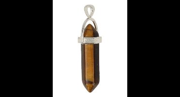 New Age Devi - Tijgeroog - Hanger - Ketting - Inclusief - Geschenkdoosje - Edelsteen kan herschreven worden als Tijgeroog Hanger - Ketting - Incl Geschenkdoosje - Edelsteen