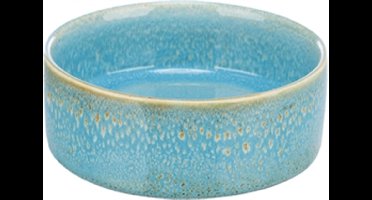 trixie voerbak - drinkbak voor katten en kleine hondjes - 13 cm - 400 ml - mooie blauwe kleur - kan een weinig afwijken van foto of..