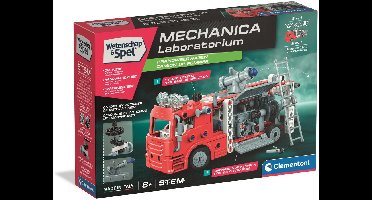 Clementoni Wetenschap & Spel Mechanica - Brandweerwagen Automodel Kit - STEM Speelgoed - Constructie Speelgoed - Vanaf 8 jaar