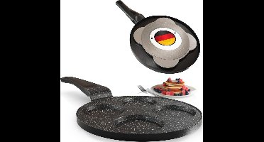 ApexArte® Pancake Maker - Pannenkoekenpan - Zwart