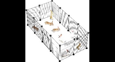 DailySupplies® Konijnenhok voor Buiten - Konijnenren - Konijnenkooi voor Binnen