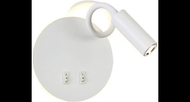 DailySupplies® Bedlampjes Hoofdbord - Leeslampjes - Bedlamp Slaapkamer Volwassenen - Wit