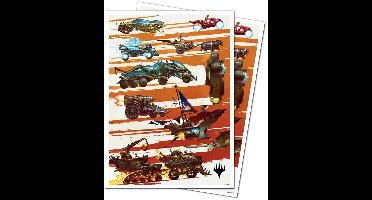 Ultra Pro - Magic: The Gathering - Aetherdrift - Finish Line Bundle Key Art 105ct Apex Deck Protector Sleeves - UK