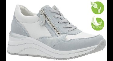 Remonte-dames-sneaker-lichtblauw-wit-art.D0T01 12-maat 38