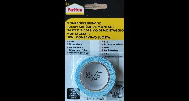 Pattex Montagetape dubbelzijdig - 1,5 m x 19mm