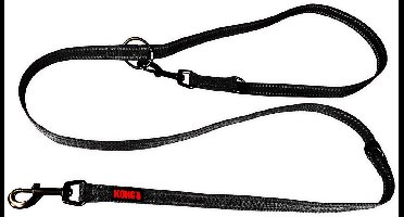 KONG Adjustable Leash - Zwart - S/M