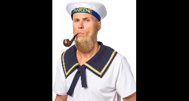 Baard realistich type lincoln blond met 4ml huidlijm