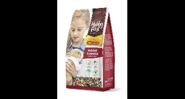 HobbyFirst Hope Farms Konijn Granola - 6 x 800 gr - Voordeelverpakking