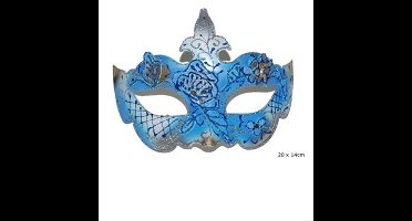Venetiaans masker blauw