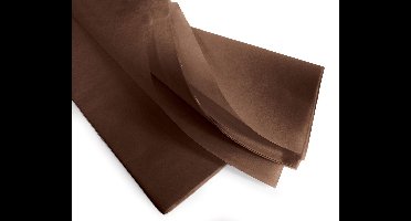 Bruin Vloeipapier \ zijdepapier | 17 Grams Watervast en Kleurecht | B4 25x36 cm 96 vellen