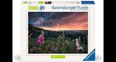 Ravensburger legpuzzel landschap 1000 stukjes bloemen en planten.
