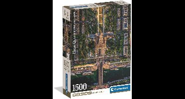 Clementoni - Puzzel - 1500 Stukjes - Vliegend Over Parijs - Puzzel Voor Volwassenen - High Quality Collection