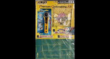 OLFA RTY-ST/QR/METRIC-RC Premium Quitmaking Kit Groen Centimeter Uitvoering