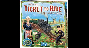 Days of Wonder - Ticket to Ride Nederland - Uitbreiding - Bordspel