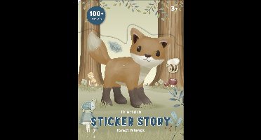 Little Dutch stickerboekje Forest Friends - creatief speelgoed 3 jaar