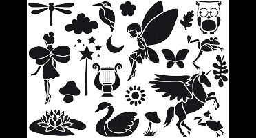 Fee sjabloon 29.7x21 cm - Artemio