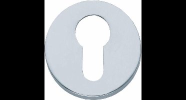 Intersteel Rozet profielcilindergat rond verdekt chroom mat