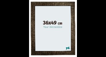 Your Decoration - Fotolijst 36x49 cm - Hout - Champagne Geborsteld - Leeds