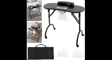 DailySupplies® Nageltafel - Manicuretafel - Pedicure Bureau