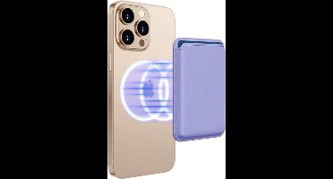 RFID Magnetic Magsafe Wallet Card Holder - Lila