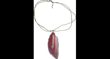 Ketting met steen oranje