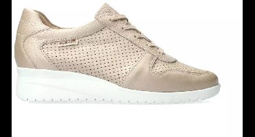 Mephisto Isa Perf - dames veterschoen - beige - maat 40 (EU) 6.5 (UK)