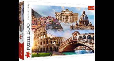 Trefl Trefl - Puzzels - 1500" - Favoriete plaatsen: Italië"