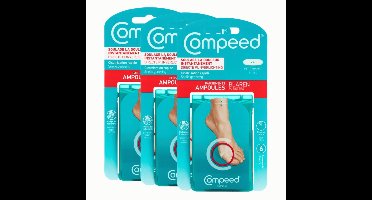 Compeed Blarenpleisters Small - Tenen - 3 x 6 stuks