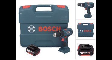 Bosch GSB 18V-21 accu klopboormachine 18 V 55 Nm + 1x accu 4.0 Ah + L-koffer - zonder oplader