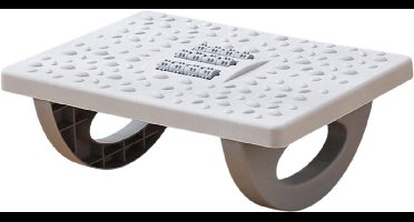 S&E Ergonomische Voetsteun met Massageoppervlak - Voor Onder Bureau Gebruik