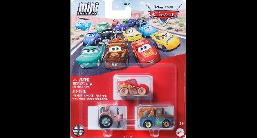 Disney Pixar Cars JBH24, Voertuigenset, 3 jaar, Metaal, Meerkleurig