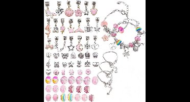 ApexArte® Armbandjes Maken Meisjes - Knutselkoffer - Kinderspeelgoed