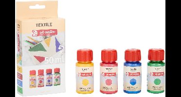 Talens Art Creation Textiel Set 4 x 50 ml Parel