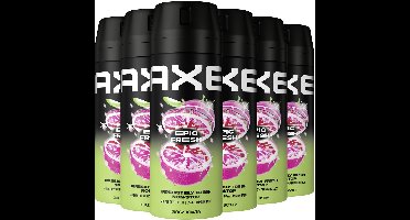 AXE - Deodorant Bodyspray - Epic Fresh - 6 x 150 ml - Voordeelverpakking