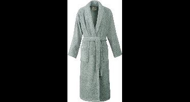 Linden&Green - Unisex Badjas - 100% Katoen Badjas - XL -Mint Groen - Katoen badstof - Ochtendjas - Sjaalkraag - Badjas dames - Badjas heren - Badjas dames en heren - Maat XL