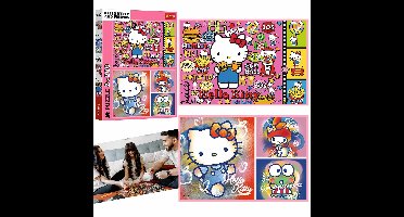 Hello Kitty en Vriendjes puzzel 2x200 elementen TREFL