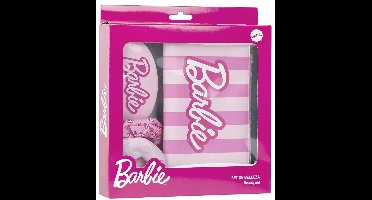 Barbie Beautycase Toilettas Haarborstel Haar scrunchies - Cadeauverpakking