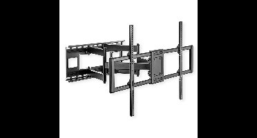 Value 17.99.1227 TV-beugel Kantelbaar 152,4 cm (60) - 304,8 cm (120) Kantelbaar, Draaibaar