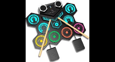 ApexArte® Elektrisch Drumstel - Drumstel voor Kinderen en Volwassenen