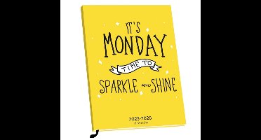 Monday Sparkle Shine agenda 2025-2026 - 18 maanden