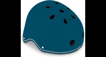 Helm - Globber Helm Primo XS/S Petrol Blue - blauw - LED verlichting - ABS helm met EPS schuim - verstelbaar - XS-S 48-53cm