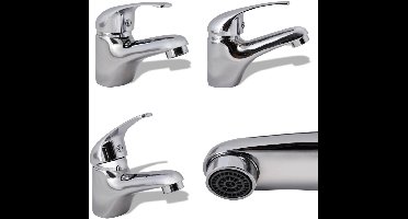 vidaXL Mengkraan chroom -