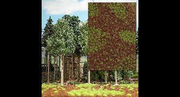 Busch 1321 Plantvezelmat Bosgrond Zomers