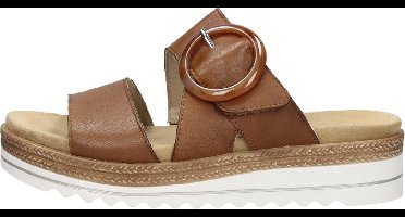 Remonte -Dames - bruin - slippers & muiltjes - maat 41