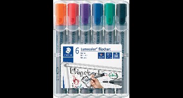 Staedtler merkstift Lumocolor Flipchart 6 stuks 5 stuks