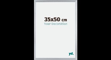 Your Decoration - Fotolijst 35x50 cm - MDF - Zilver Glans - Catania