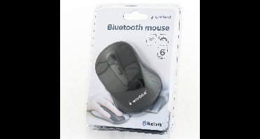 muis GEMBIRD Optische Bluetooth-muis, zwart