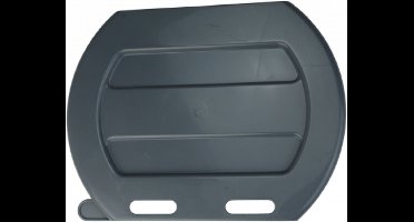 Excellent Deksel voor Kalverdrinkemmer - Kalveremmer - Deksel - 8 Liter - Grijs deksel met 2 gaten