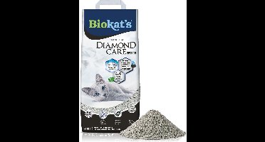 Biokat's Diamond Care Classic - 10 L -  Kattenbakvulling - Klontvormend - Zonder geur - Aktieve kool